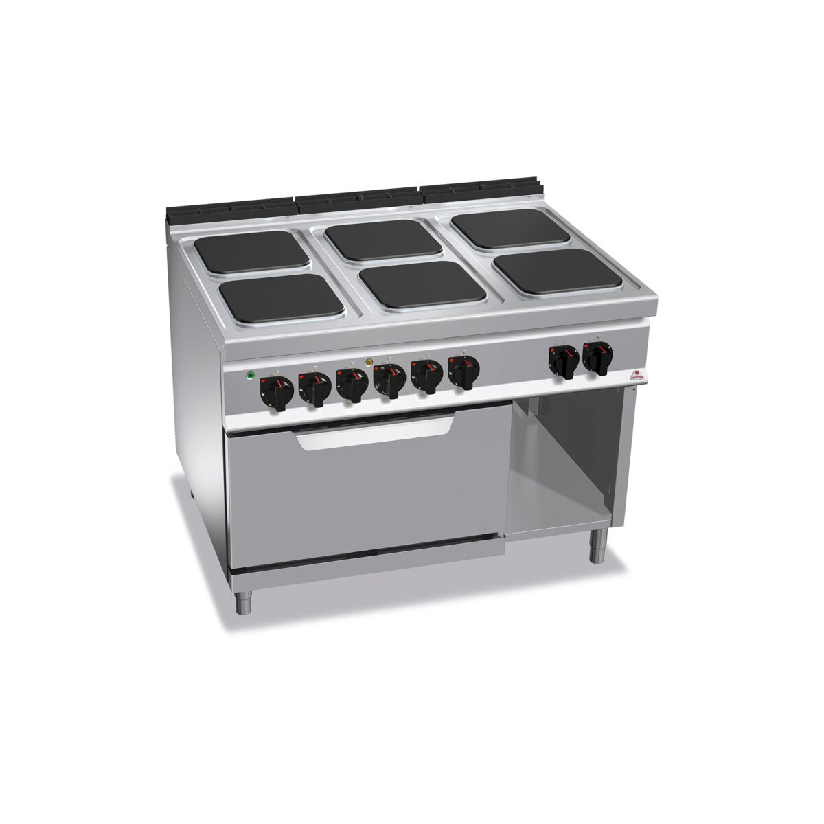 Cocina 6 Fuegos Eléctrica + Horno Eléctrico GAMA Maxima 900 E9PQ6+FE - Imagen 1