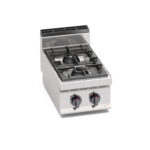 Cocina de 2 Fuegos a Gas GAMA Macros 700 G7F2BP