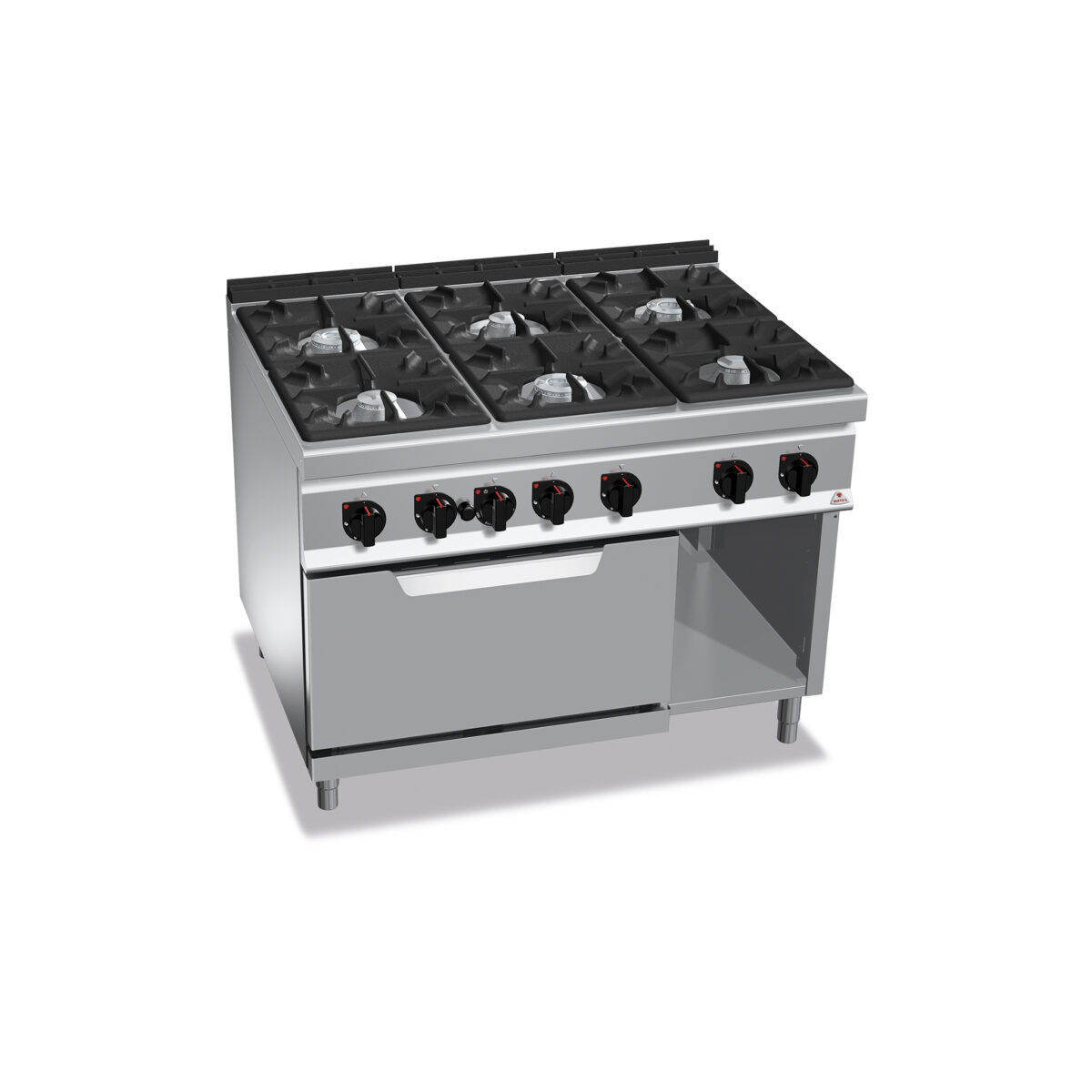 Cocina de 6 Fuegos a Gas + Horno a Gas GAMA Maxima 900 G9F6+FG - Imagen 1