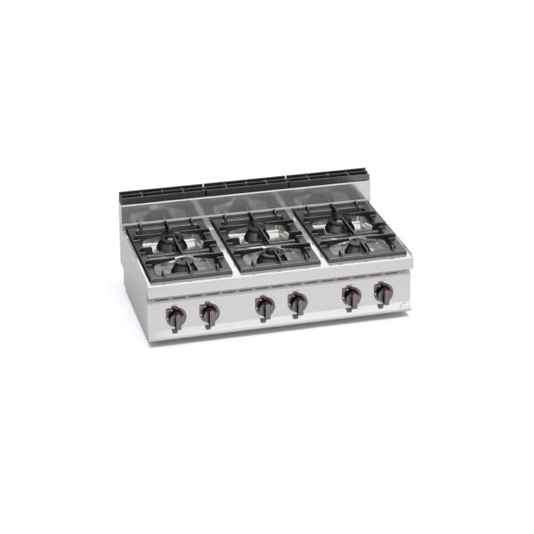 Cocina de 6 Fuegos a Gas GAMA Macros 700 G7F6B