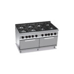 Cocina de 8 Fuegos a Gas + 2 Hornos a Gas GAMA Maxima 900 G9F8+2FG
