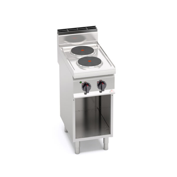 Cocina de 2 Fuegos Eléctrica Modular GAMA Macros 700 E7P2M