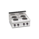 Cocina de 4 Fuegos Eléctrica GAMA Macros 700 E7P4B