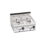 Freidora Eléctrica 10 + 10 Litros Sobremesa Gama Macros 700 E7F10-8B