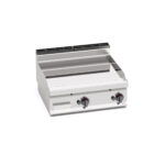 Fry Top a Gas Sobremesa Acero Rectificado Placa Lisa Macros 700 G7FL8B-2/CPD
