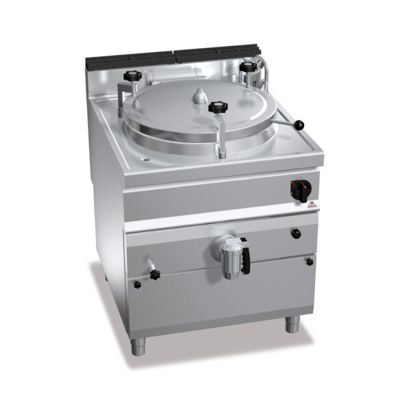 Marmita de dimension especial Eléctrica con Autoclave de 200 Litros Modular Gama Maxima 900 E9P20IA