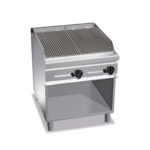 Parrilla Barbacoa a Gas 800 con Piedra Volcánica Modular Gama Maxima 900 G9PL80M/G