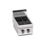 Cocina Vitrocerámica 2 Fuegos Sobremesa Gama Macros 700 E7P2B/VTR