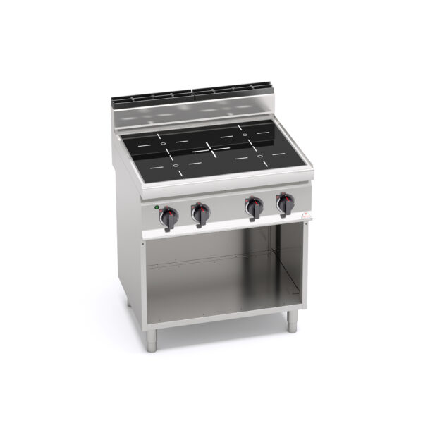 Cocina Vitrocerámica 4 Fuegos Modular Gama Macros 700 E7P4M/VTR