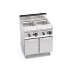 Cuece Pastas a Gas 2 Cubas Gama Macros 700 CPG80E