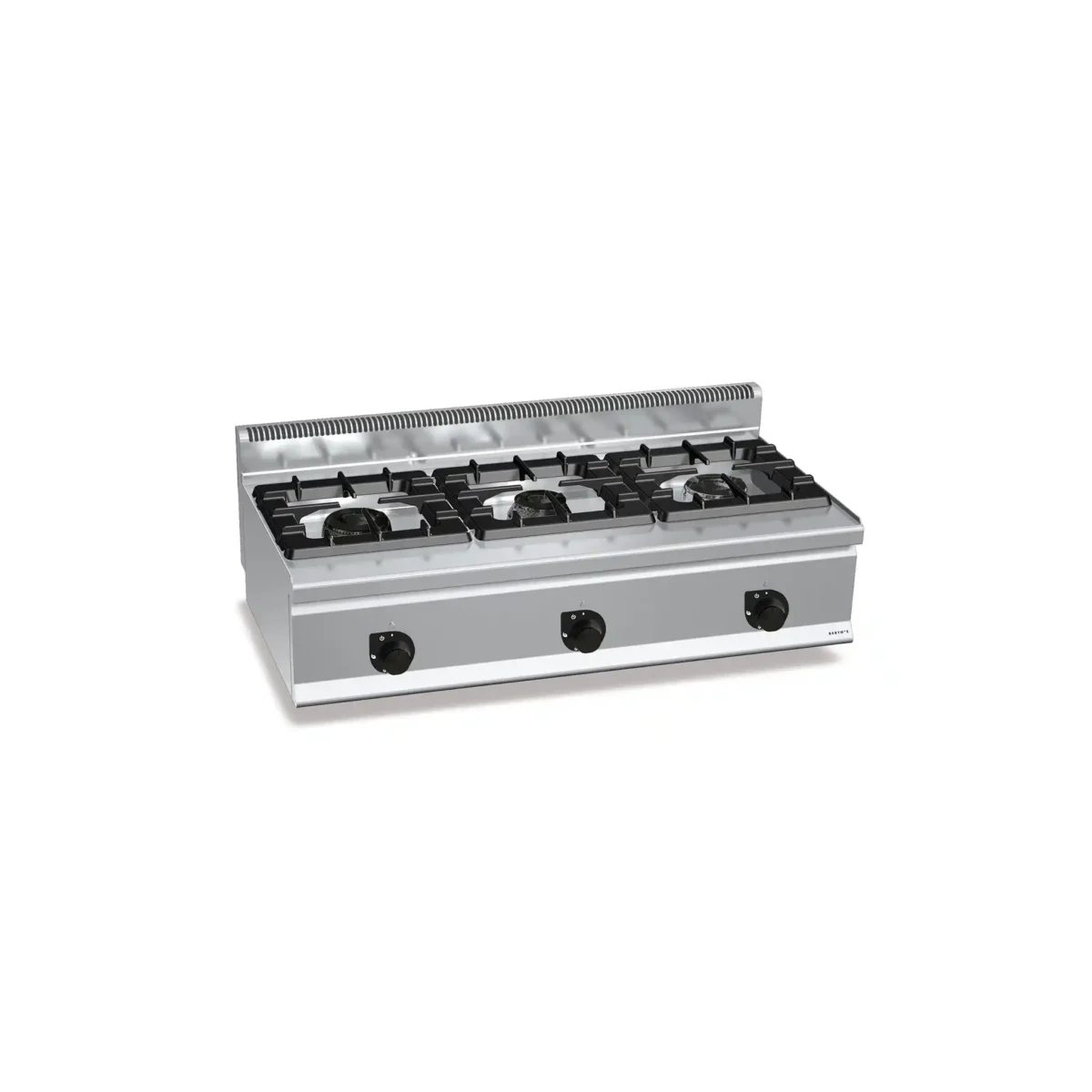 Cocina 3 Fuegos a Gas High Power Gama Plus 600 G6F3BH12 - Imagen 1