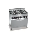 Cocina 6 Fuegos a Gas Sobremesa Horno Eco Power Gama Plus 600  G6F6PW+T